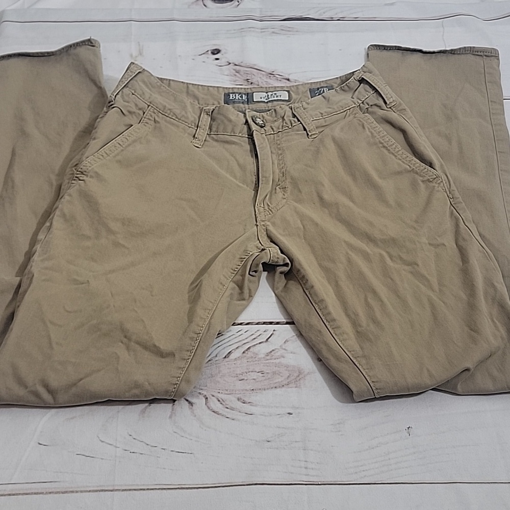 BKE Jake Straight Leg size 27 Khakis Perfect for Uniforms or Business Casual